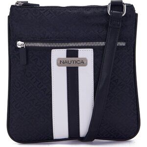 Women's Lakeside Signatures Jacquard North South Cross body Shoulder Bags